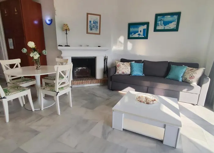 Apartment In Puerto Marina With Beautiful Views Of The Sea And The Boats